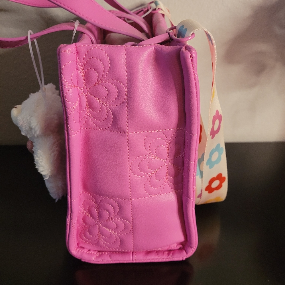 Betsey Johnson  Pink Tote Bag - Picture 9 of 11